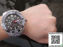 Tag Heuer Aquaracer Calibre 5 English Premier League Limited WAY201D.BA0927 Gray Dial - Watches