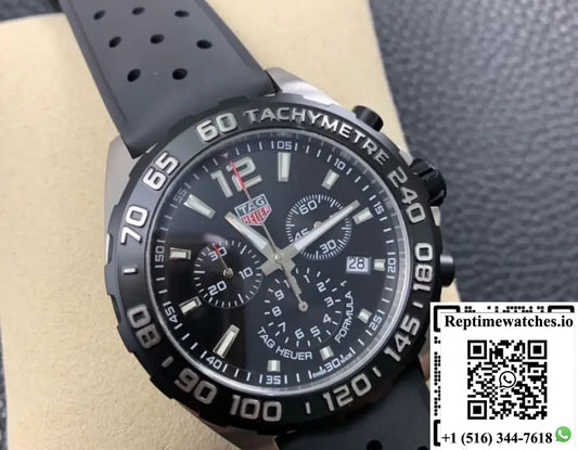 TAG Heuer F1 CAZ1010.FT8024 fluorescent hour marker dial