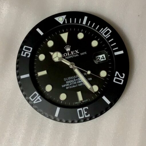 ROLEX WALL CLOCK - SUBMARINER BLACK - RL-03 EDITION