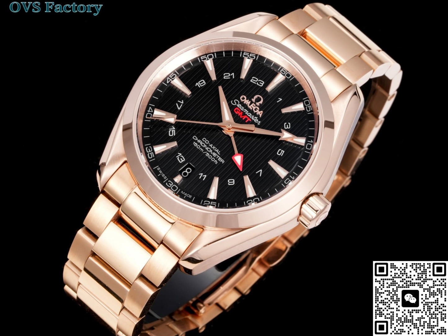 Omega Seamaster 231.50.43.22.06.002 OVS Factory Red Gold Strap