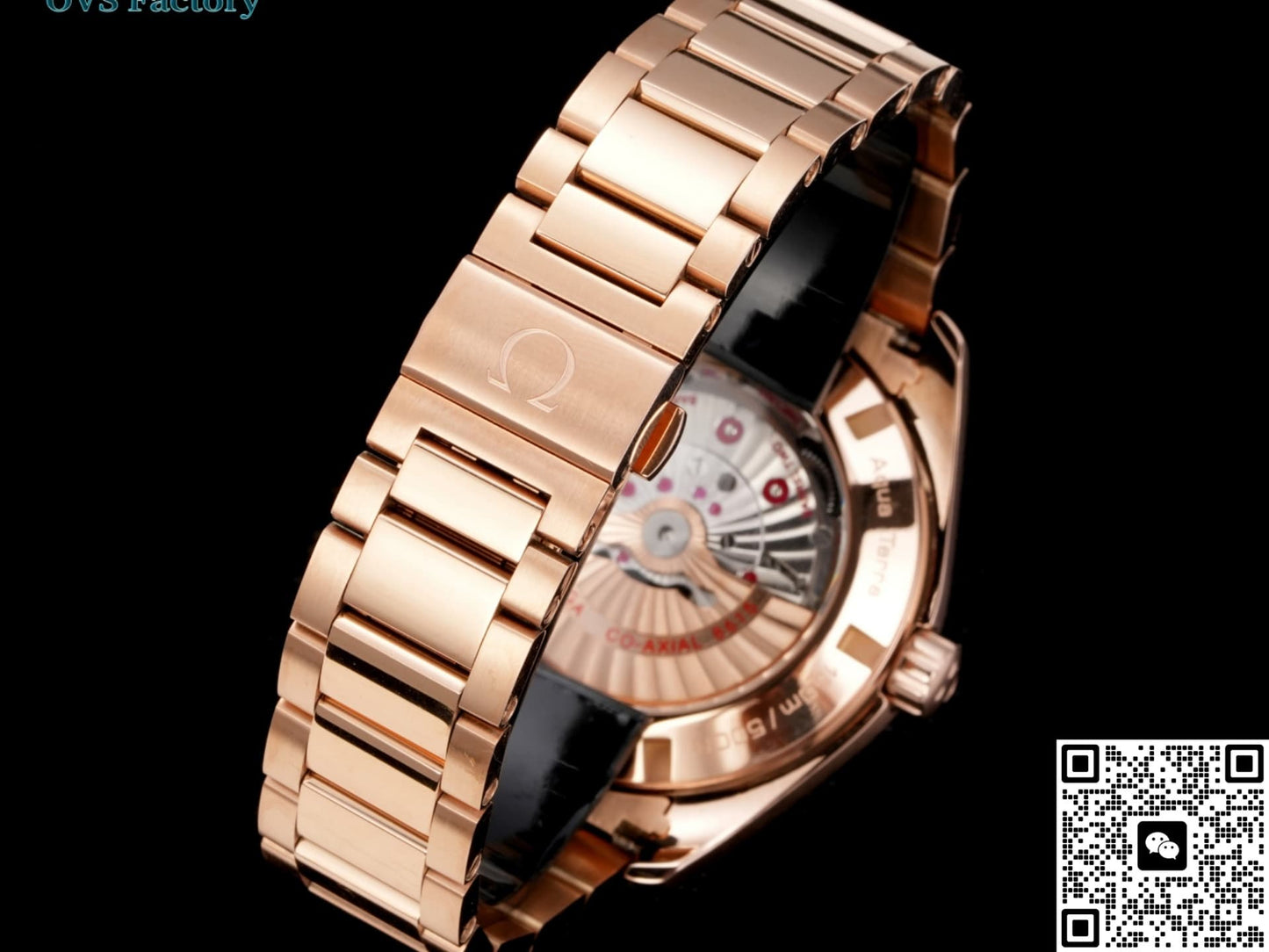 Omega Seamaster 231.50.43.22.06.002 OVS Factory Red Gold Strap
