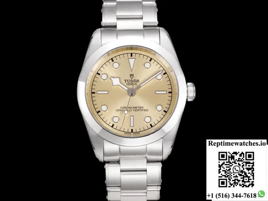 Tudor Black Bay M79680-0003 3T Factory Stainless Steel Case