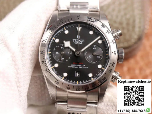 Tudor Heritage Black Bay M79350-0004 TW Factory Stainless Steel Strap AI Factory