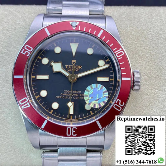 Tudor Heritage Black Bay Red 79230R 2017 ZF Factory Black Dial Product Photo 1
