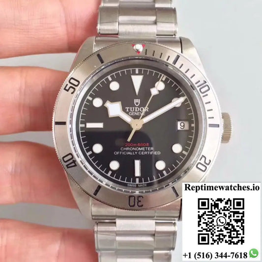 Tudor Heritage Black Bay Steel 79730-0001 ZF Factory Black Dial - Watches