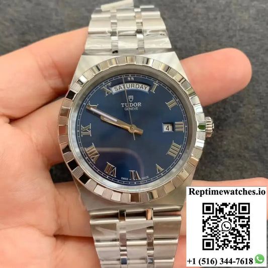 Tudor Royal M28600-0005 V7 Factory Blue Dial - Watches