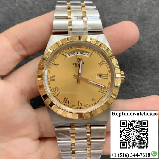 Tudor Royal M28603-0004 V7 Factory Gold Dial - Watches