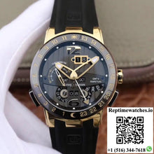 Ulysse Nardin El Toro 322-00-3 18K Yellow Gold Black Dial - Watches
