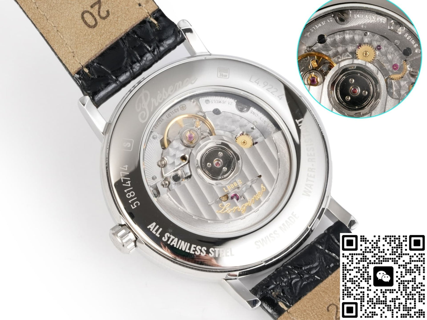 Longines Elegant L4.922.4.12.2 XC Factory Ultra-Thin Movement