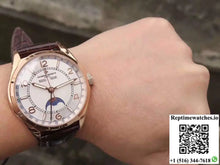 Vacheron Constantin FiftySix Day-Date 4000E/000R/B438 18K Rose Gold White Dial - Watches