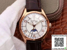 Vacheron Constantin FiftySix Day-Date 4000E/000R/B438 18K Rose Gold White Dial - Watches
