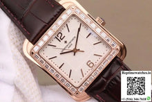 Vacheron Constantin Historiques Toledo 1951 86300/000R-9826 GS Factory 18K Rose Gold Silver Dial - Watches
