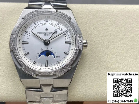 Vacheron Constantin Overseas 4000V-B918 GR Factory Stainless Steel Crown