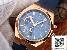 Vacheron Constantin Overseas 44mm TWA Factory 18K Rose Gold Blue Dial - Watches
