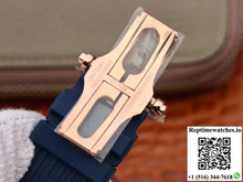 Vacheron Constantin Overseas 44mm TWA Factory 18K Rose Gold Blue Dial - Watches