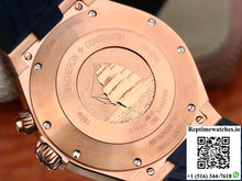 Vacheron Constantin Overseas 44mm TWA Factory 18K Rose Gold Blue Dial - Watches