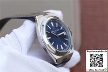 Vacheron Constantin Overseas 47040 JJ Factory Leather Strap Blue Dial - Watches