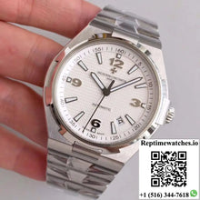 Vacheron Constantin Overseas 47040 Stainless Steel Bracelet JJ Factory White Dial - Watches