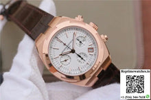 Vacheron Constantin Overseas Chronograph 5500V/000R-B074 8F Factory Silver Dial - Watches