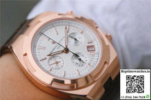 Vacheron Constantin Overseas Chronograph 5500V/000R-B074 8F Factory Silver Dial - Watches
