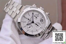 Vacheron Constantin Overseas Chronograph 5500V/110A-B075 8F Factory Silver Dial - Watches