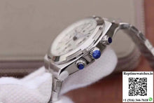 Vacheron Constantin Overseas Chronograph 5500V/110A-B075 8F Factory Silver Dial - Watches