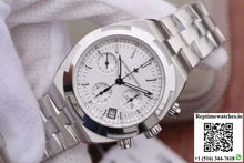 Vacheron Constantin Overseas Chronograph 5500V/110A-B075 8F Factory Silver Dial - Watches