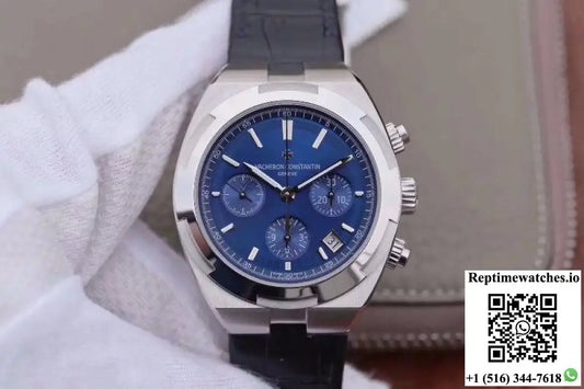 Vacheron Constantin Overseas Chronograph 5500V/110A-B148 8F Factory Blue Dial - Watches