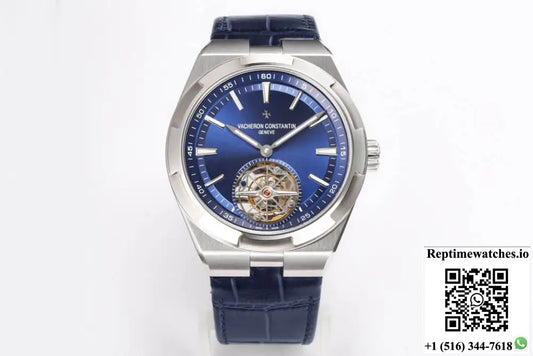 Vacheron Constantin Overseas Tourbillon 6000V/110A-B544 BBR Factory Blue Strap - Watches