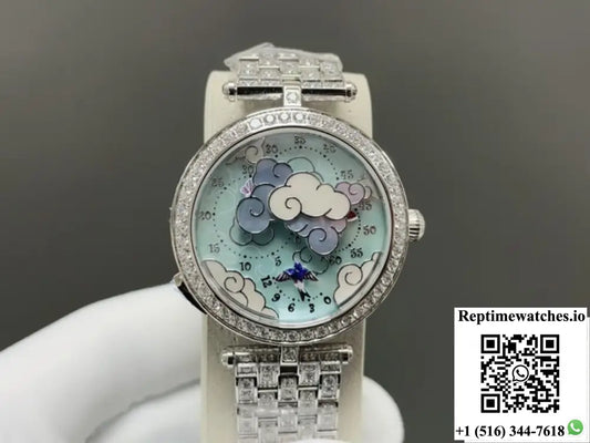 Van Cleef & Arpels Poetic Complexity VCARO8OD00 5G Factory Diamond Case