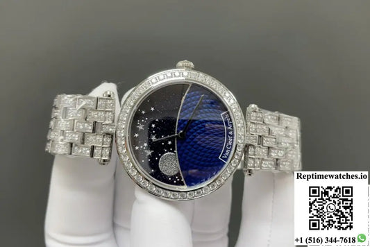 Reptime Watches Van Cleef & Arpels Poetic Complications VCARPBNA00 5G Factory Lunar Phase AI Factory