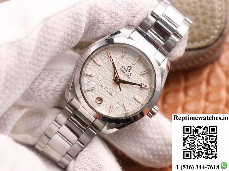 Vs Factory Omega Seamaster Aqua Terra 150M Co‑Axial Master Chronometer Ladies 220.10.38.20.02.002-Rep Time Watches