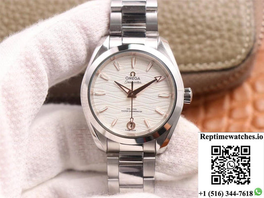 Vs Factory Omega Seamaster Aqua Terra 150M Co‑Axial Master Chronometer Ladies 220.10.38.20.02.002-Rep Time Watches