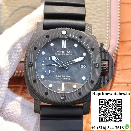 VS Factory Panerai Submersible Marina Militare Carbotech 47MM PAM00979 AI Factory