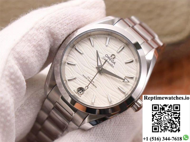 Vs Factory Replica Omega Seamaster 220.10.38.20.02.003 Aqua Terra 150M Co‑Axial Master Chronometer Ladies-Rep Time Watches