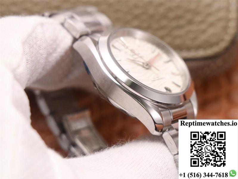 Vs Factory Replica Omega Seamaster 220.10.38.20.02.003 Aqua Terra 150M Co‑Axial Master Chronometer Ladies-Rep Time Watches