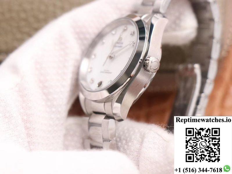 Vs Factory Replica Omega Seamaster 220.10.38.20.52.001 Aqua Terra 150M Co‑Axial Master Chronometer Ladies-Rep Time Watches
