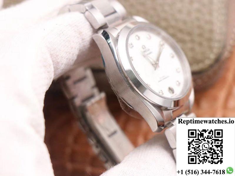 Vs Factory Replica Omega Seamaster 220.10.38.20.52.001 Aqua Terra 150M Co‑Axial Master Chronometer Ladies-Rep Time Watches