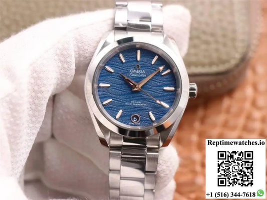 VS Factory Seamaster Aqua Terra 150M OMEGA CO‑AXIAL Master Chronometer Ladies 220.10.38.20.03.002 AI Factory