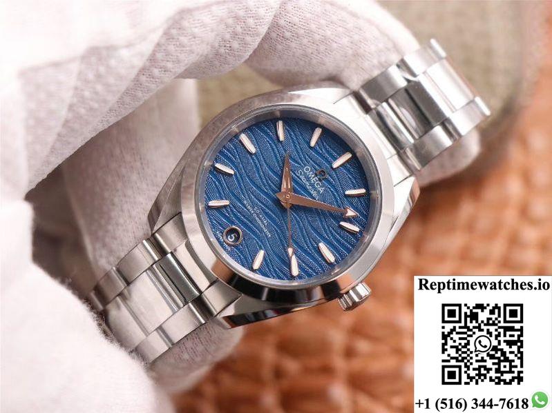 Vs Factory Seamaster Aqua Terra 150M Omega Co‑Axial Master Chronometer Ladies 220.10.38.20.03.002-Rep Time Watches