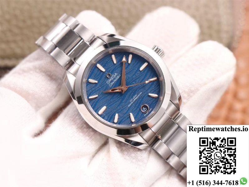 Vs Factory Seamaster Aqua Terra 150M Omega Co‑Axial Master Chronometer Ladies 220.10.38.20.03.002-Rep Time Watches