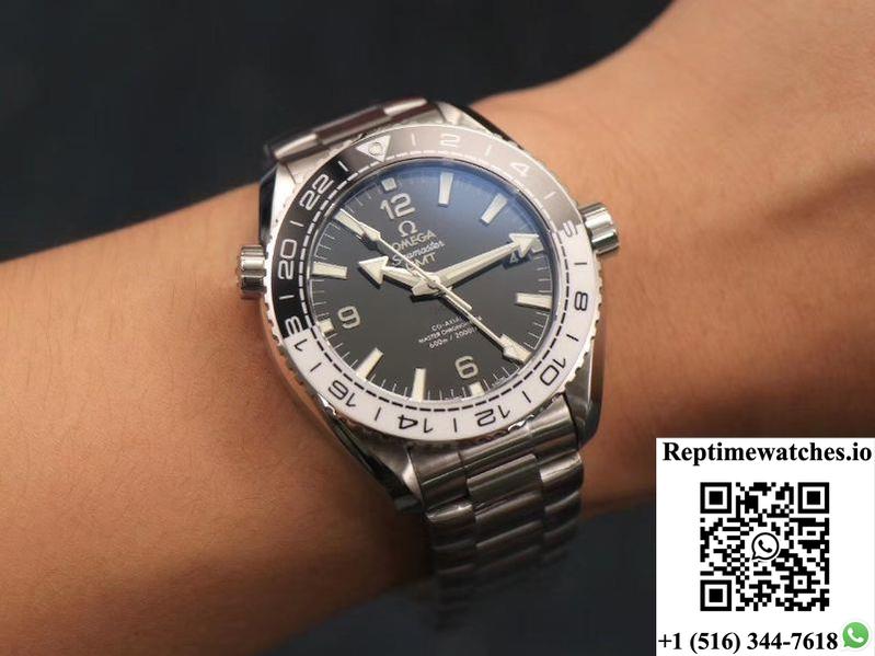 Vs Factory Seamaster Planet Ocean 600M Omega Co‑Axial Master Chronometer Gmt 43.5Mm 215.30.44.22.01.001-Rep Time Watches