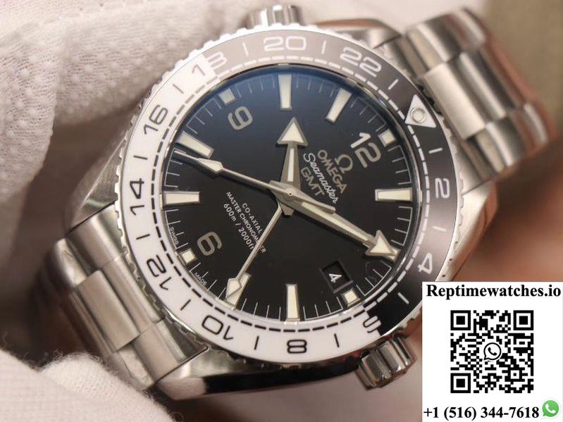 Vs Factory Seamaster Planet Ocean 600M Omega Co‑Axial Master Chronometer Gmt 43.5Mm 215.30.44.22.01.001-Rep Time Watches