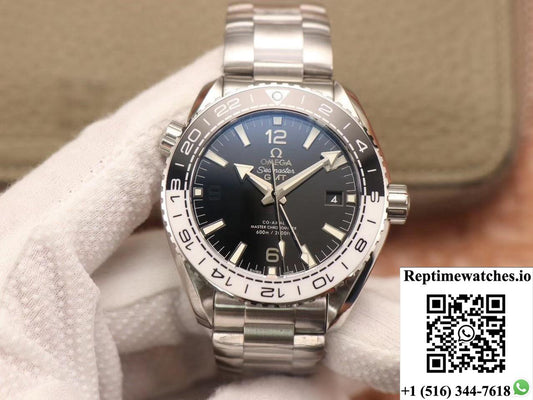 Vs Factory Seamaster Planet Ocean 600M Omega Co‑Axial Master Chronometer Gmt 43.5Mm 215.30.44.22.01.001-Rep Time Watches