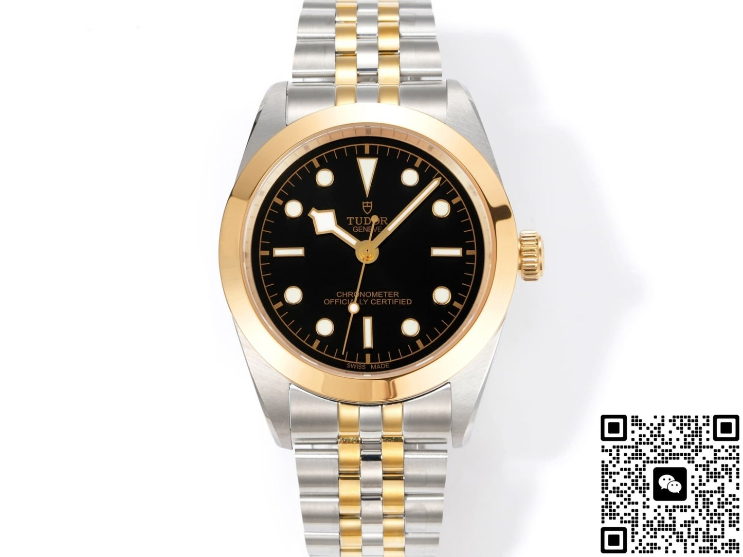 Tudor Black Bay M79683-0001 3T Factory Champagne Gold Bezel