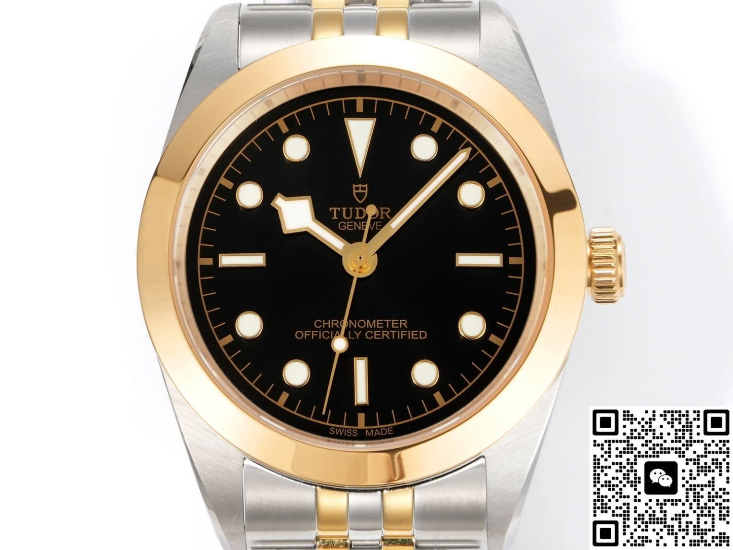 Tudor Black Bay M79683-0001 3T Factory Champagne Gold Bezel