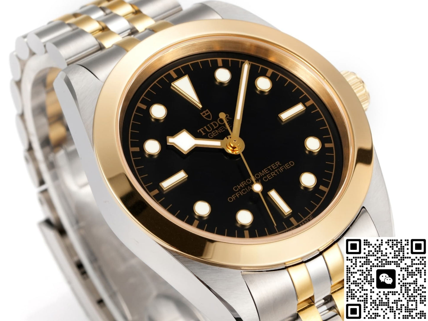 Tudor Black Bay M79683-0001 3T Factory Champagne Gold Bezel