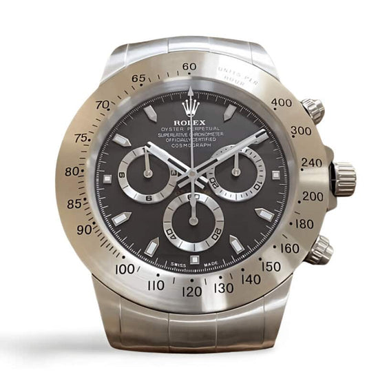 ROLEX WALL CLOCK – “XXL” DAYTONA – WRL-20 EDITION – DELUXE 35CM METAL WALL CLOCK