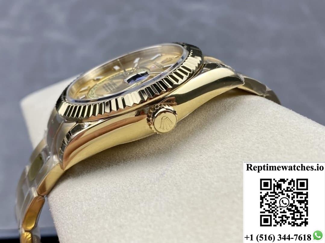 Rolex Sky-Dweller M326938-0003 Noob Factory Gold Strap