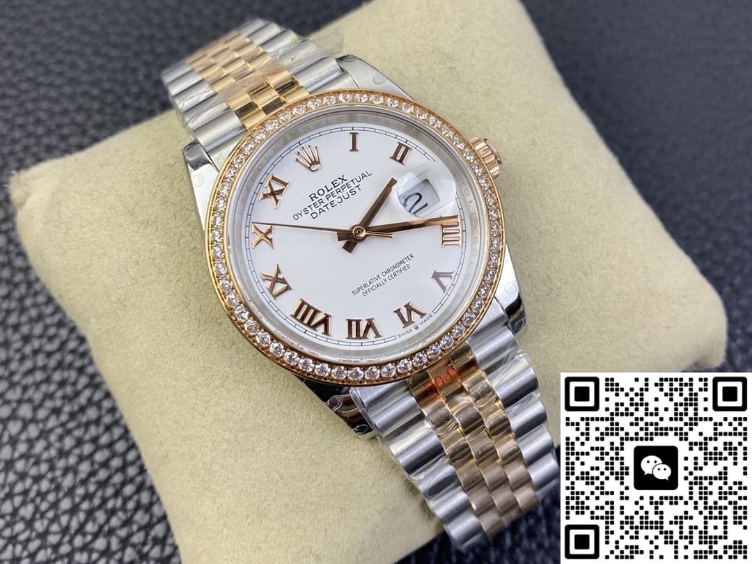 Rolex Datejust m126281rbr-0003 GM Factory Rose Gold Bezel